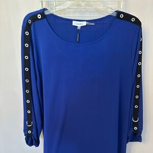 New royal blue blouse sz 1X